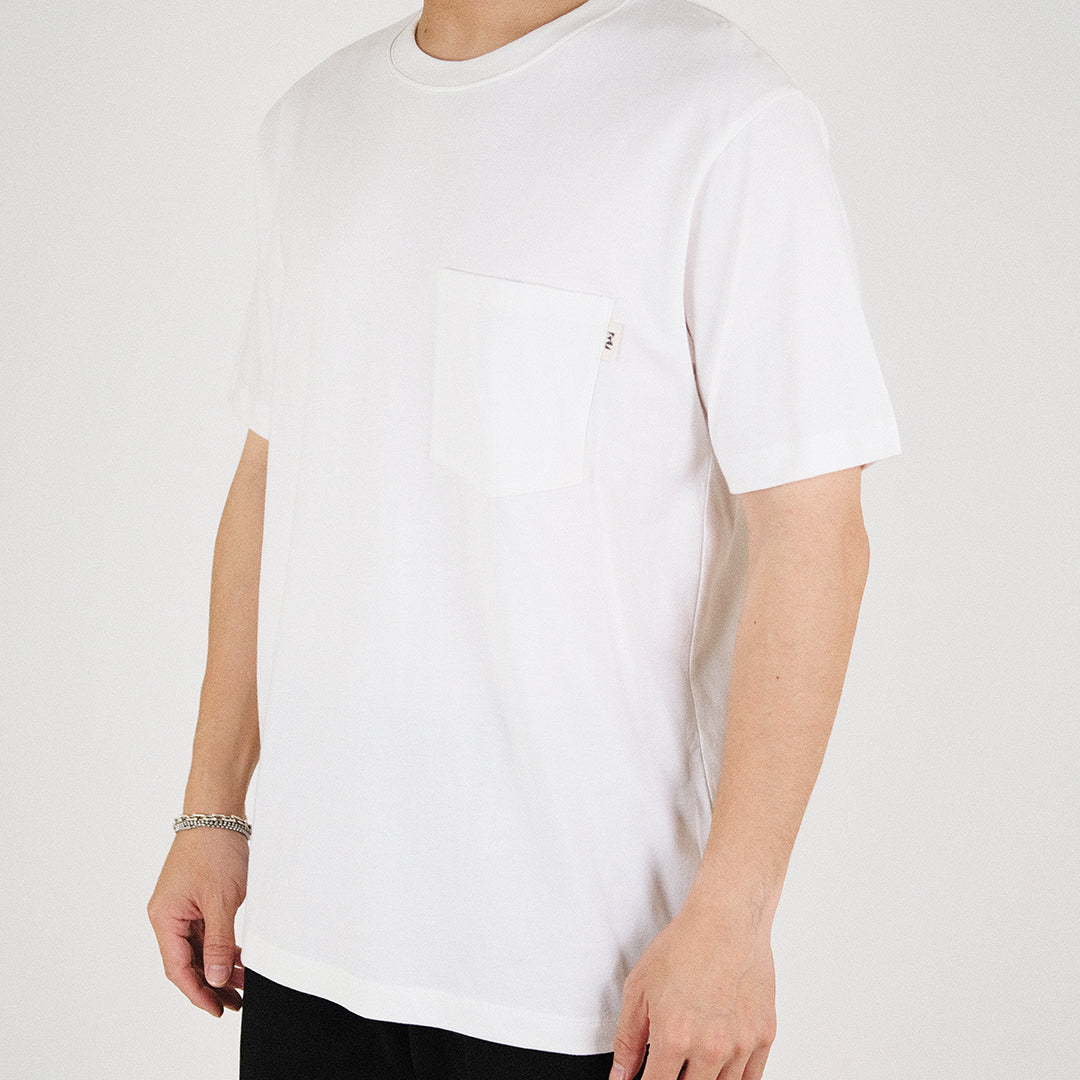 Men Graphic Tee - Off White - SM2304072A