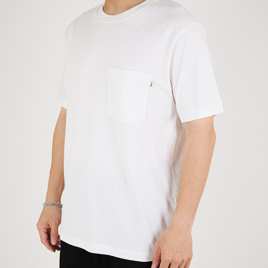 Men Graphic Tee - Off White - SM2304072A
