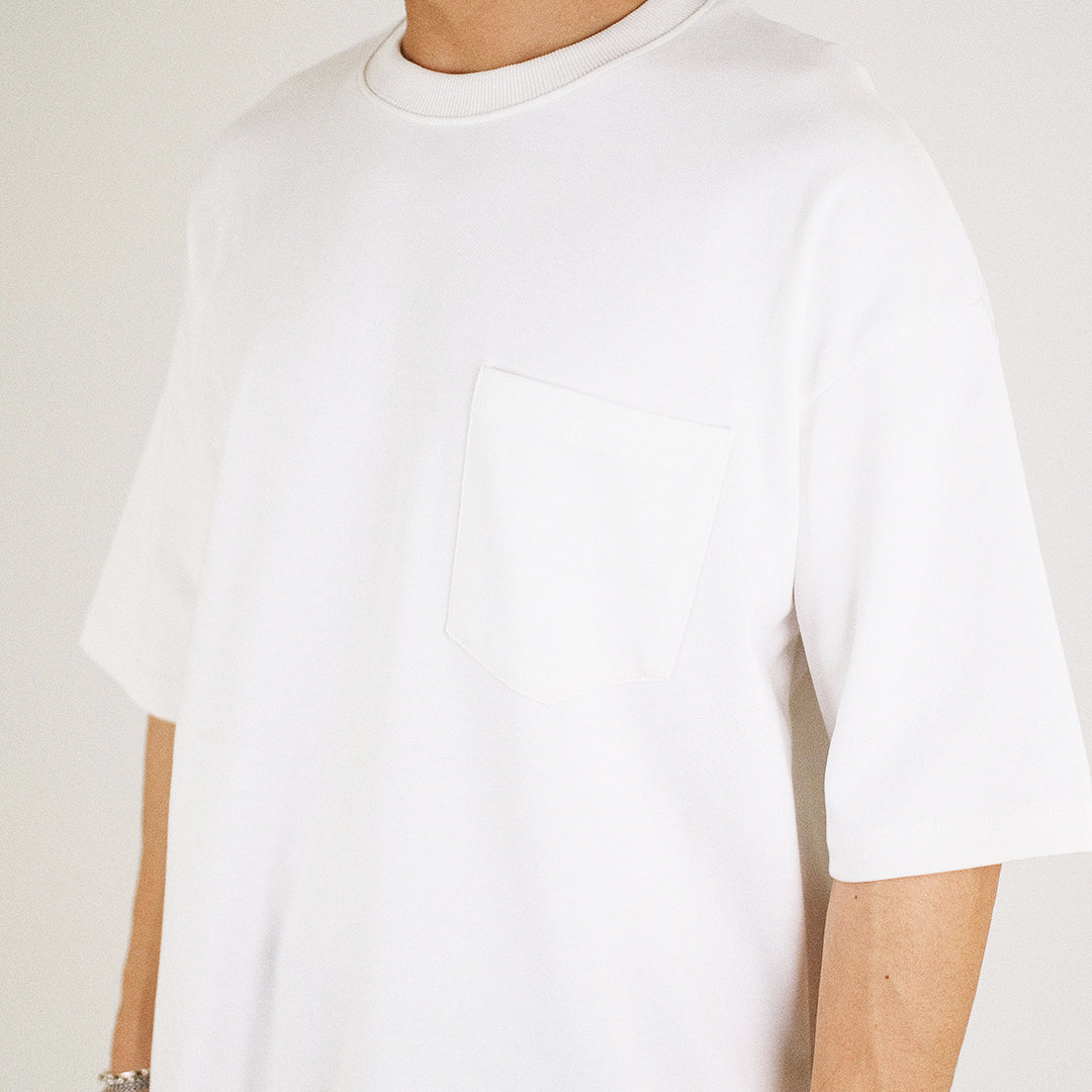 Men Essential Oversized Crew Neck Tee - SM2304078