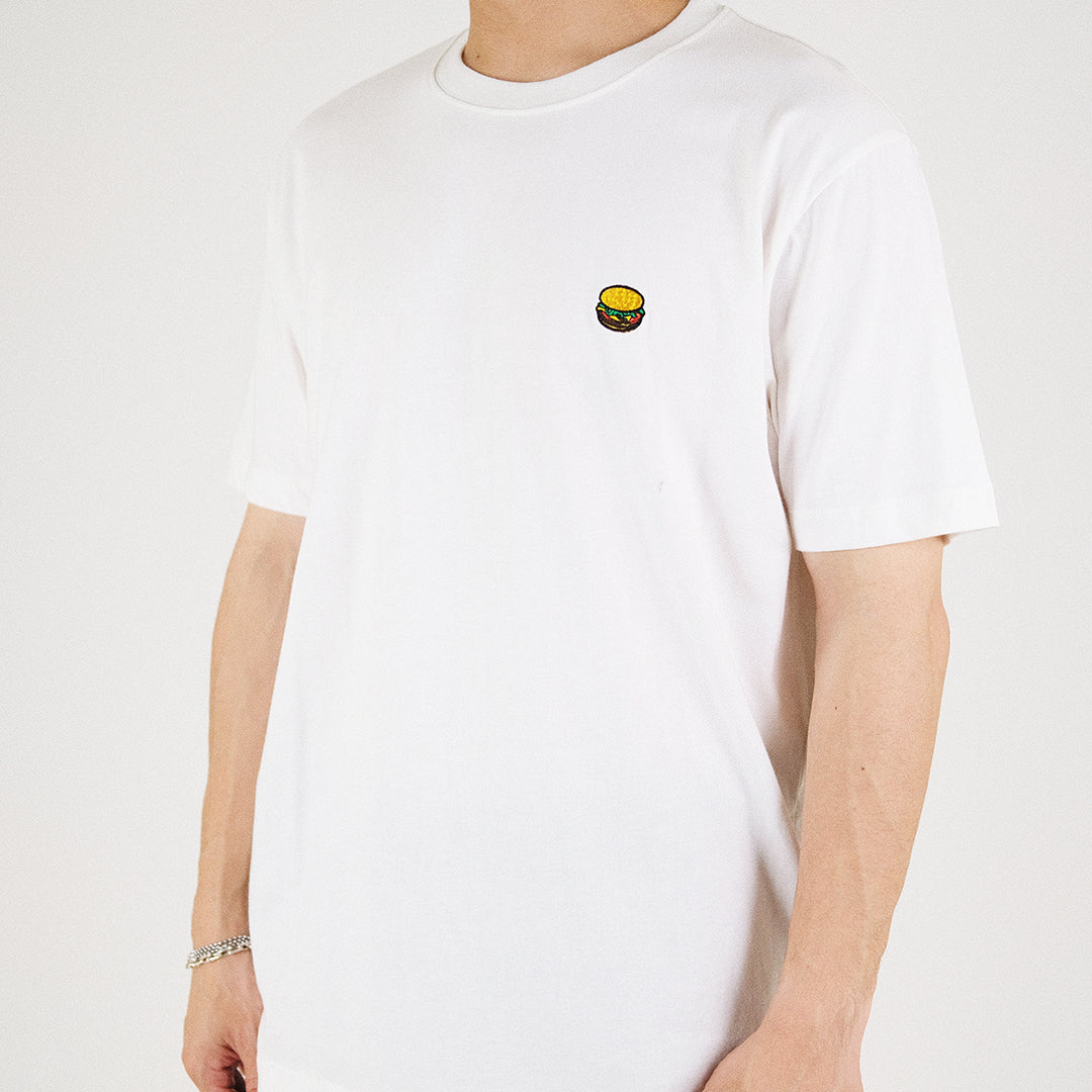 Men Graphic Tee - Off White - SM2305074A