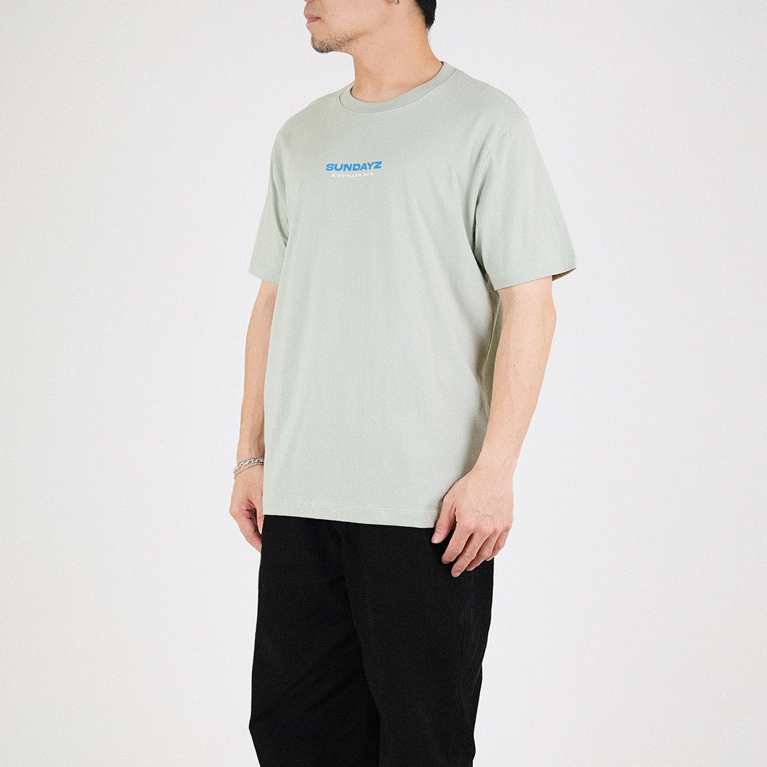 Men Graphic Tee - Mint - SM2305076D
