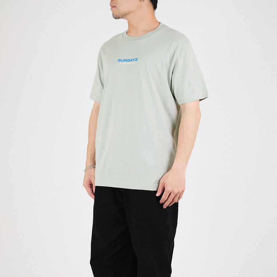 Men Graphic Tee - Mint - SM2305076D