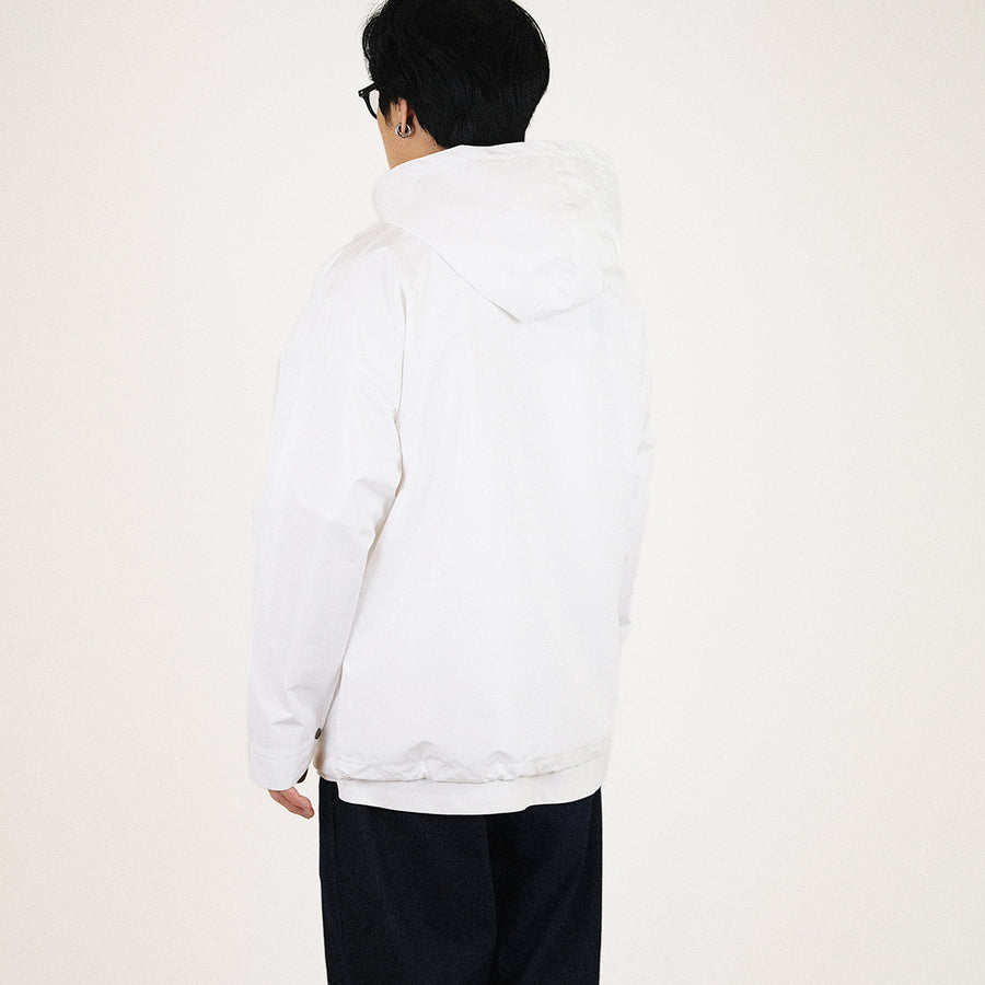 Men Patch Pocket Parka - Off White - SM2307101A