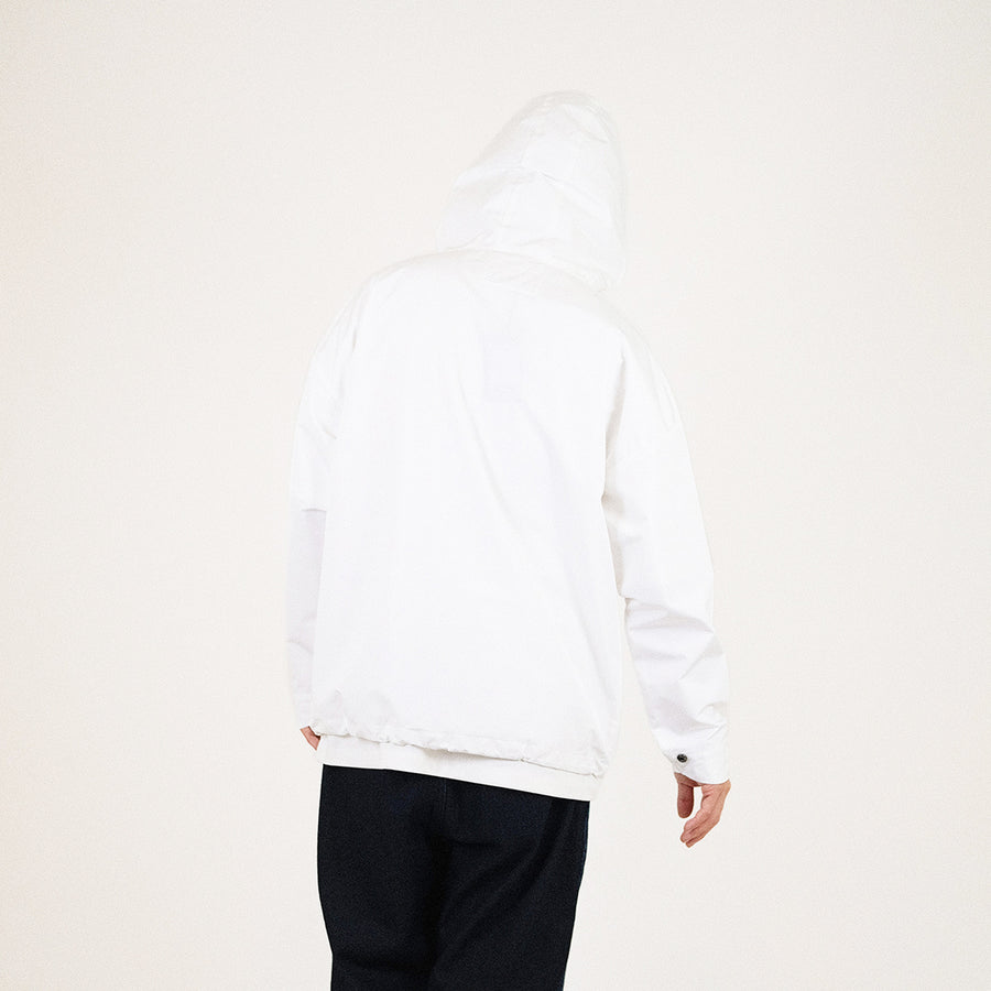 Men Patch Pocket Parka - Off White - SM2307101A