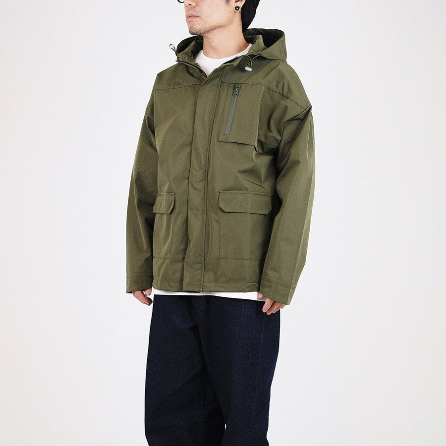Men Patch Pocket Parka - Army Green - SM2307101B