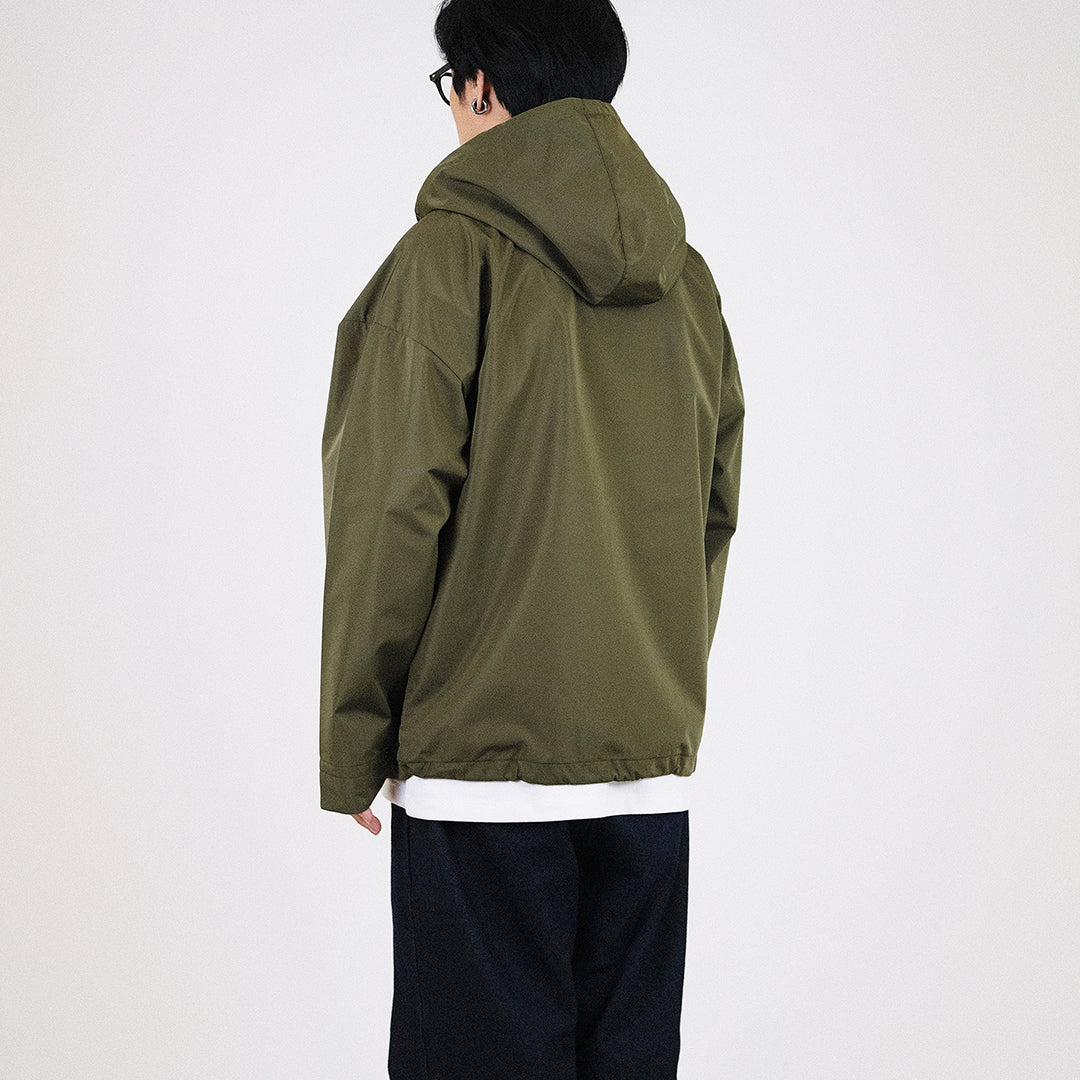 Men Patch Pocket Parka - Army Green - SM2307101B