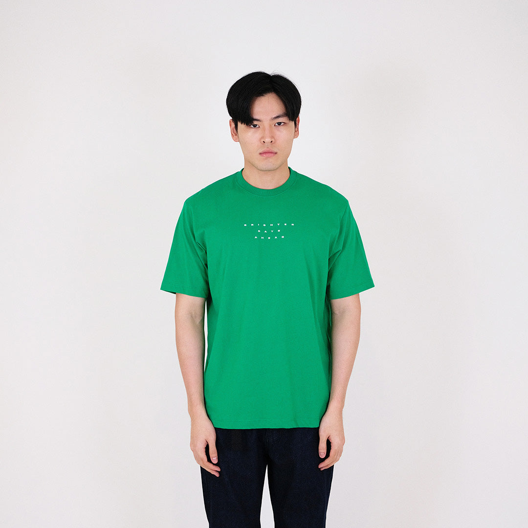 Men Graphic Tee - Green - SM2308089C