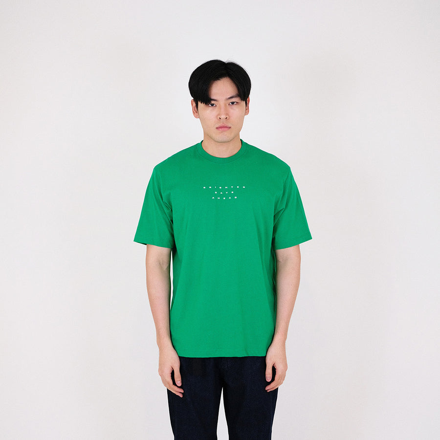 Men Graphic Tee - Green - SM2308089C