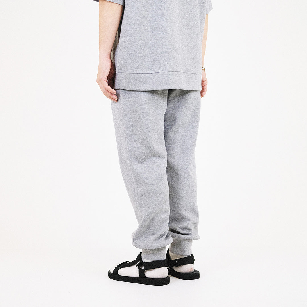 Men Slim Fit Sweatpants - Melange Grey - SM2308113C