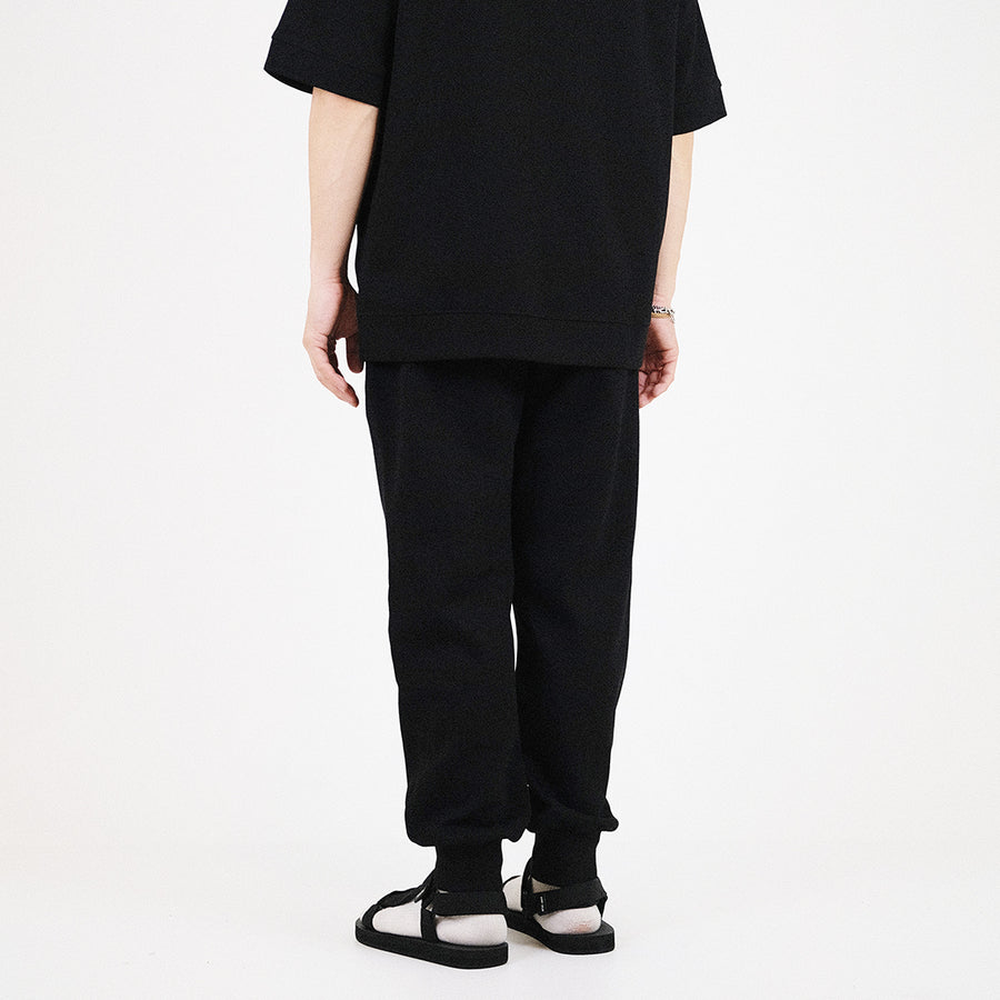 Men Slim Fit Sweatpants - Black - SM2308113D