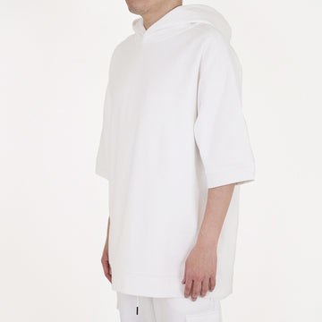Men Oversized Hoodie - Off White - SM2308115A