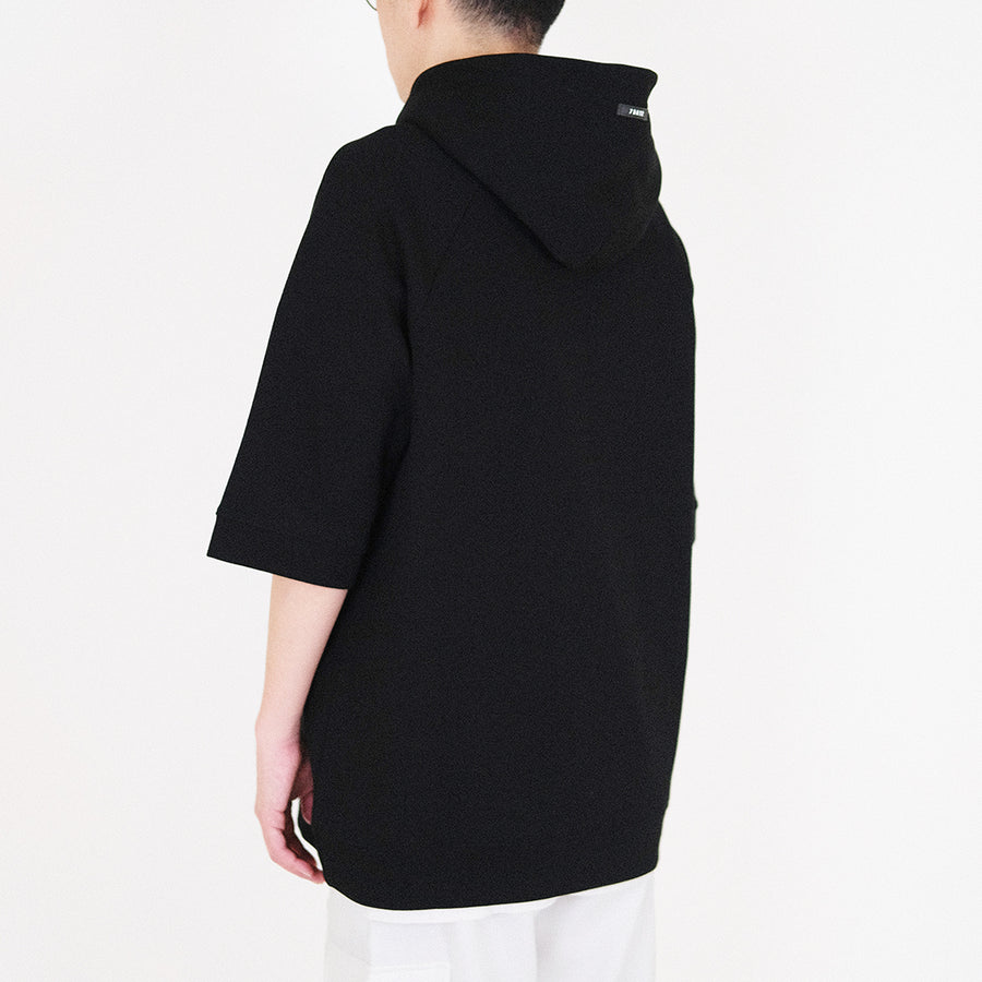 Men Oversized Hoodie - Black - SM2308115D