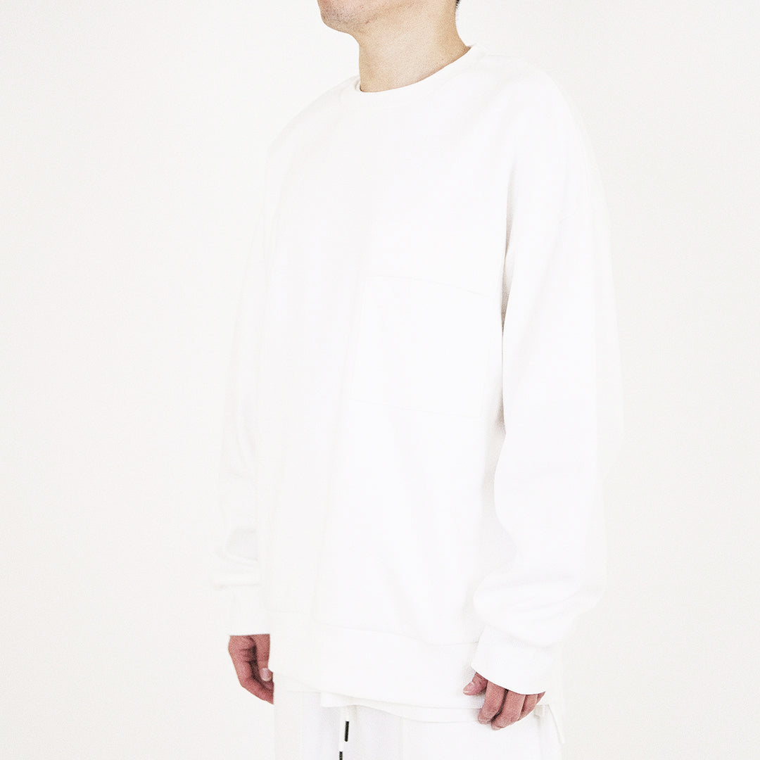 Men Printed Sweatshirt - Off White - SM2308117A