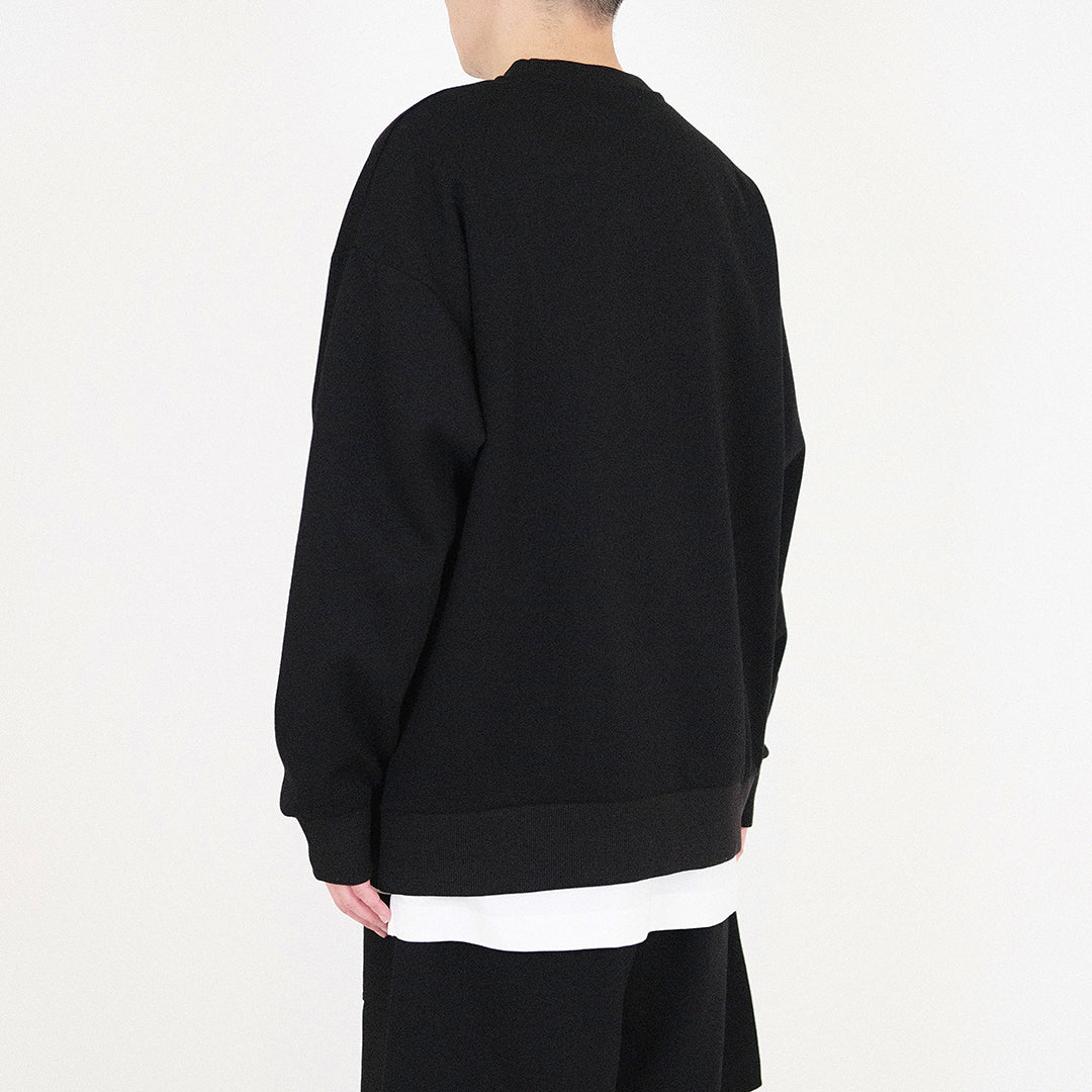 Men Printed Sweatshirt - Black - SM2308117C
