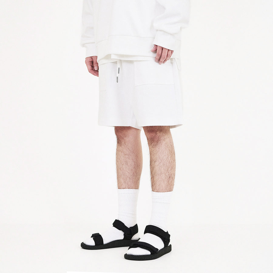 Men Sweat-Shorts - Off White - SM2308118A