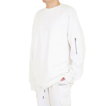 Men Printed Sweatshirt - Off White - SM2308120A