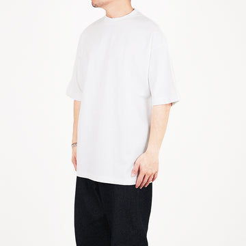 Men Printed Oversized Tee - Off White - SM2309129A