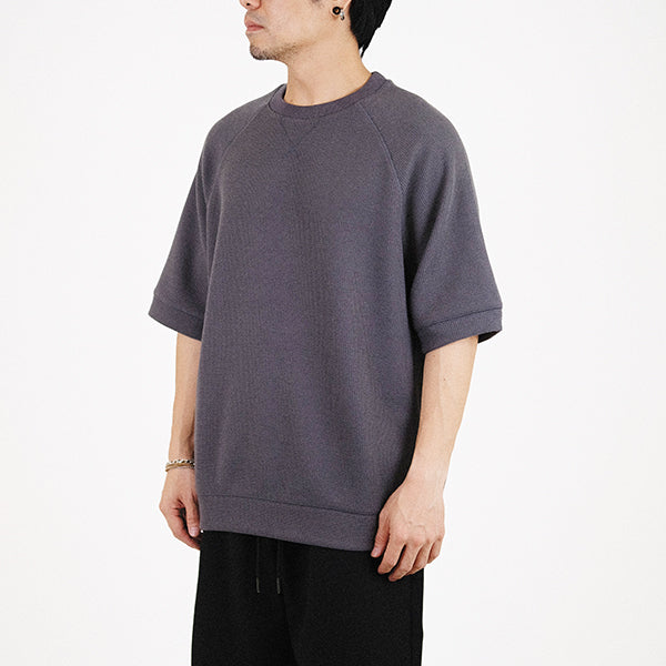 Men Oversized Waffle Top - Metal - SM2309130E