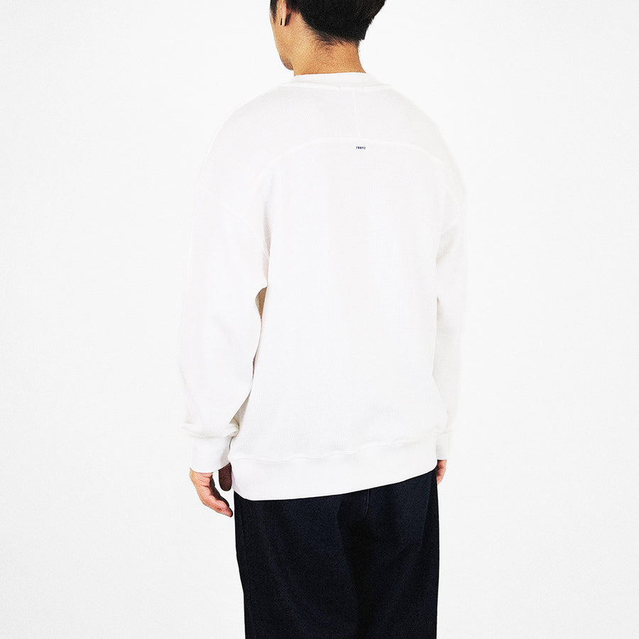 Men Oversized Sweatshirt - Off White - SM2309133A