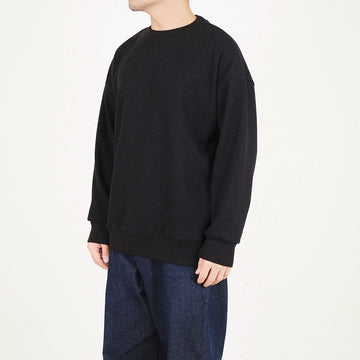 Men Oversized Sweatshirt - Black - SM2309133B