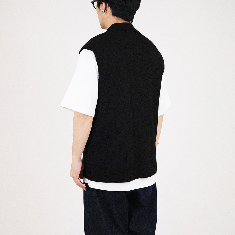 Men Vest Top - Black - SM2309134C