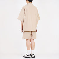 Men Nylon Shorts - Khaki - SM2309137A