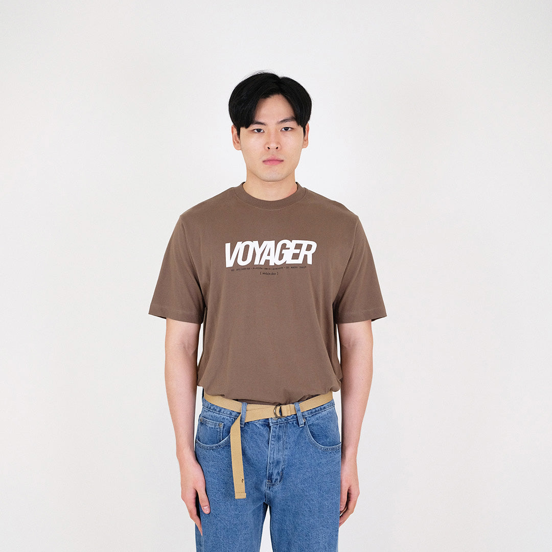 Men Graphic Tee - Army Green - SM2310126C