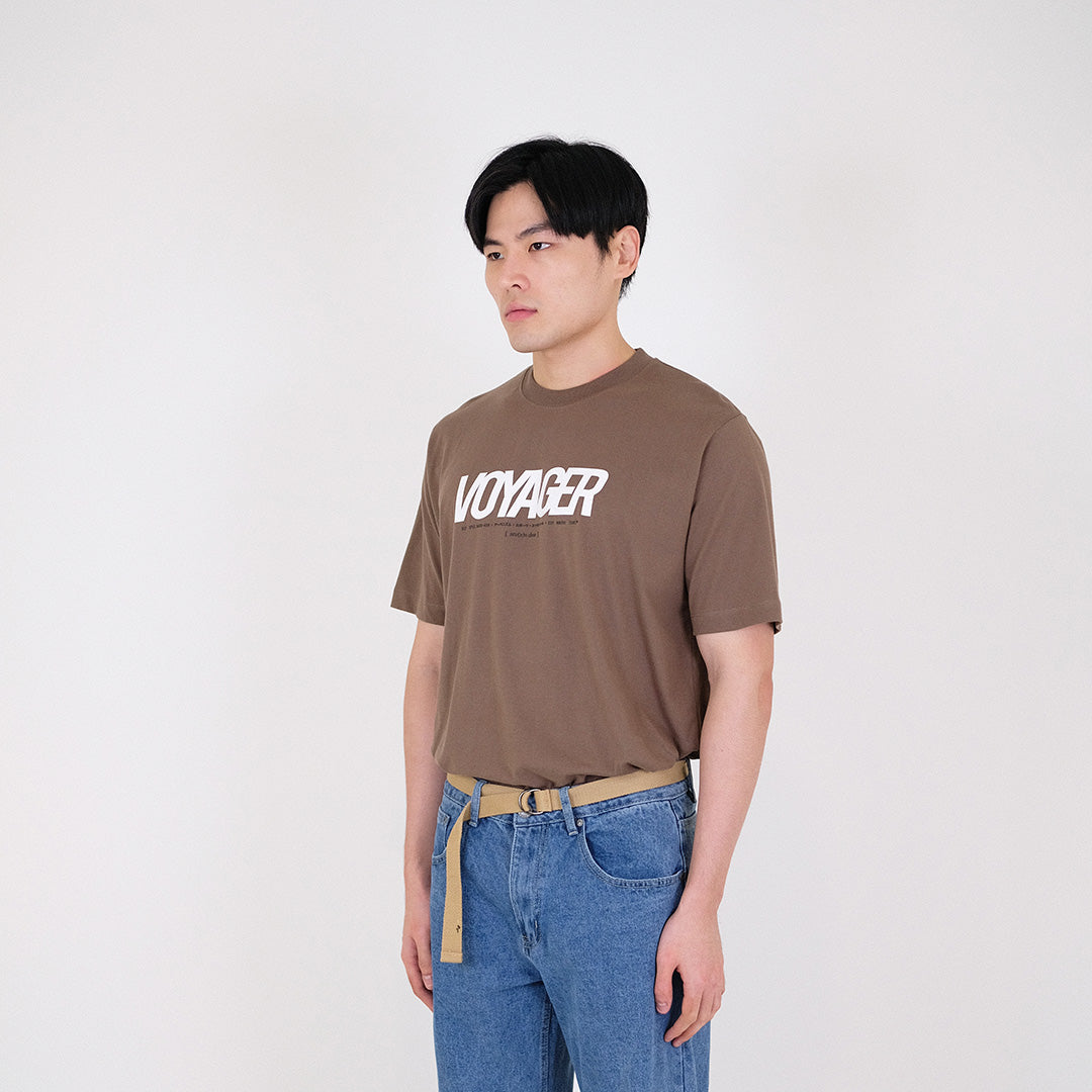 Men Graphic Tee - Army Green - SM2310126C
