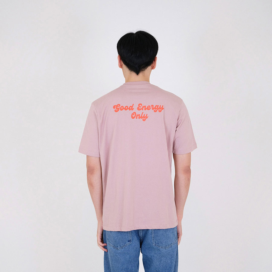 Men Graphic Tee - Taupe - SM2310127B