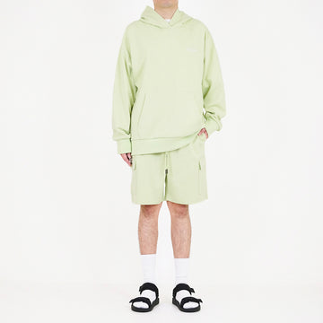 Men Printed Oversized Hoodie - Green - SM2310146C