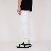 Men Cargo Sweatpants - Off White - SM2310148A