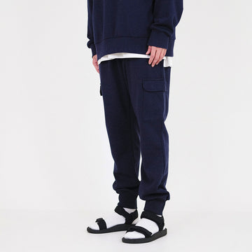 Men Cargo Sweatpants - Navy - SM2310148C