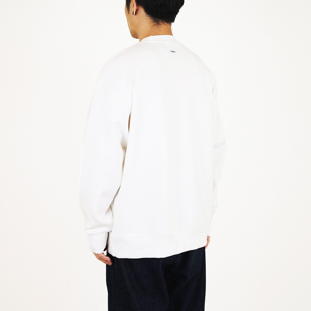 Men Oversized Sweatshirt - Off White - SM2310151A