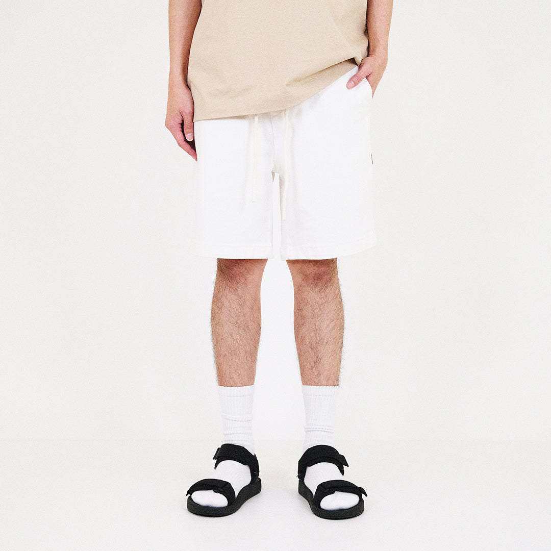 Men Denim Shorts - Off White - SM2310155A