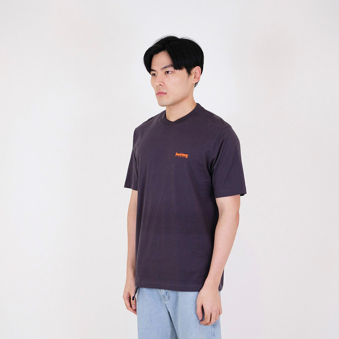 Men Graphic Tee - Metal - SM2311139D