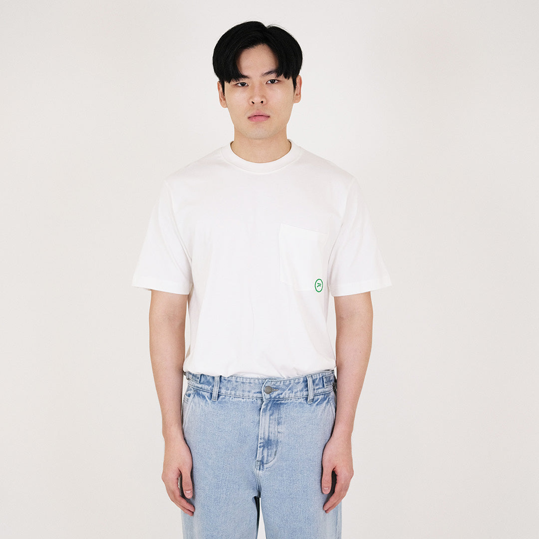 Men Graphic Tee - Off White - SM2311140A