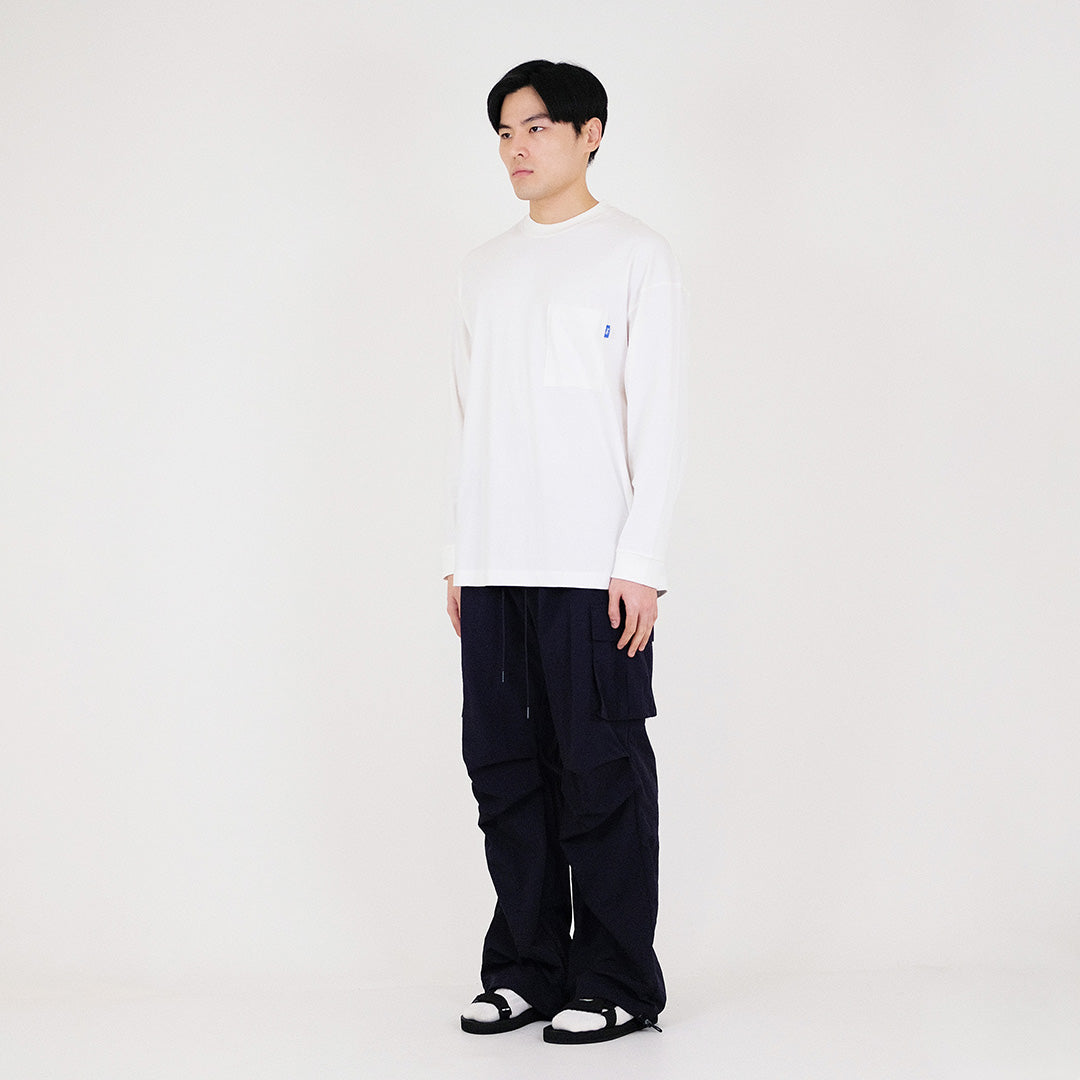 Men Oversized Sweatshirt - Off White - SM2311165A