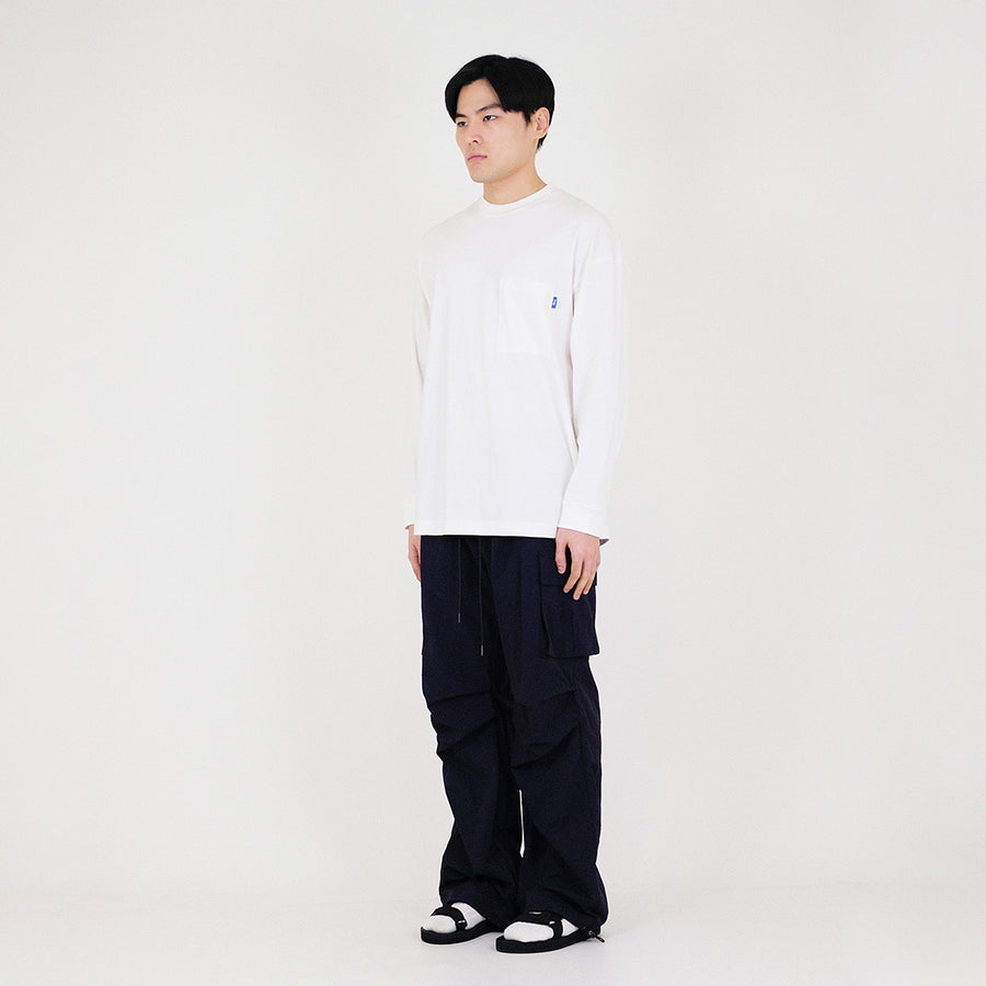 Men Oversized Sweatshirt - Off White - SM2311165A