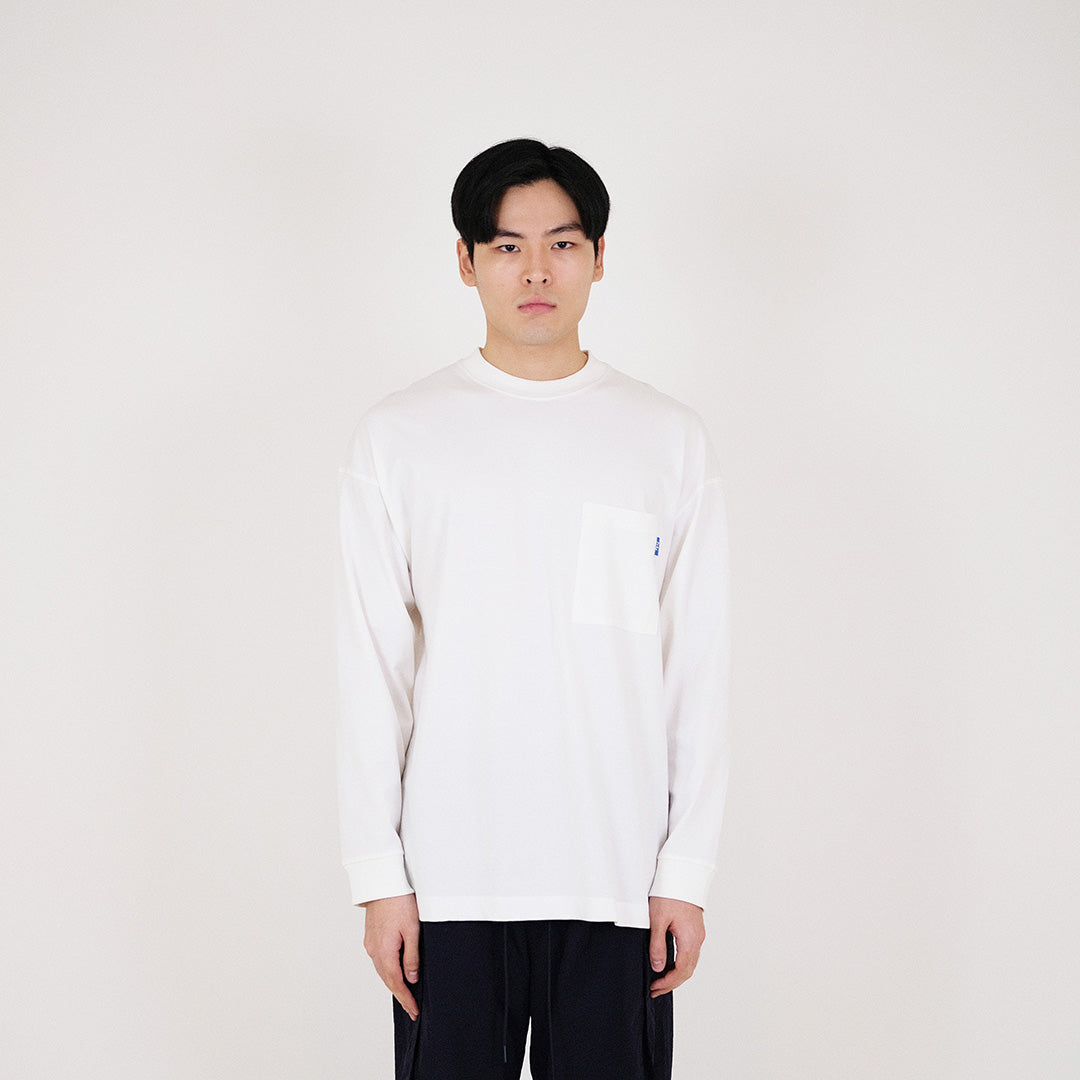 Men Oversized Sweatshirt - Off White - SM2311165A