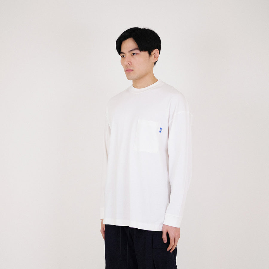 Men Oversized Sweatshirt - Off White - SM2311165A