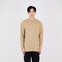 Men Oversized Sweatshirt - Latte - SM2311165B