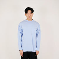 Men Oversized Sweatshirt - Light Blue - SM2311165C
