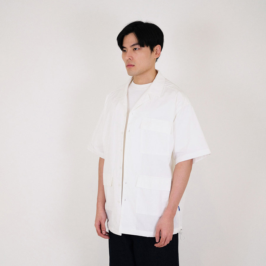 Men Oversized Shirt - Off White - SM2311169A