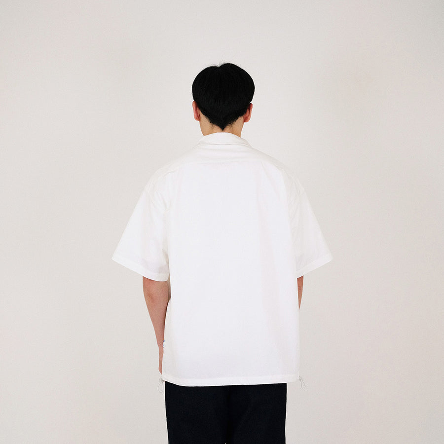 Men Oversized Shirt - Off White - SM2311169A