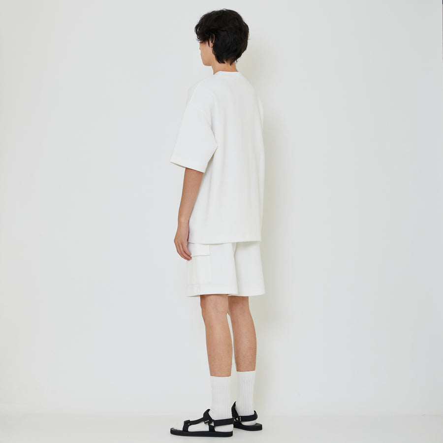 Men Oversized Waffle Knit Top - SM2401007