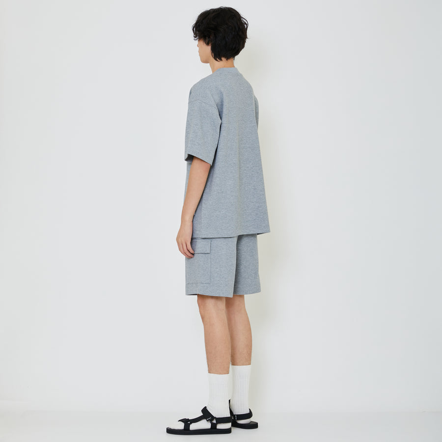 Men Oversized Waffle Knit Top - SM2401007