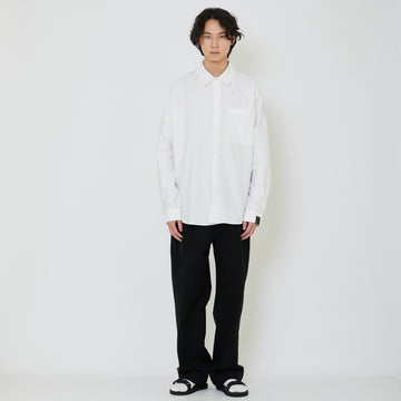 Men Oversized Shirt - Off White - SM2401013A
