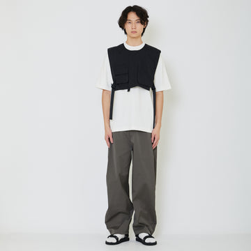 Men Vest Top - Black - SM2401017B