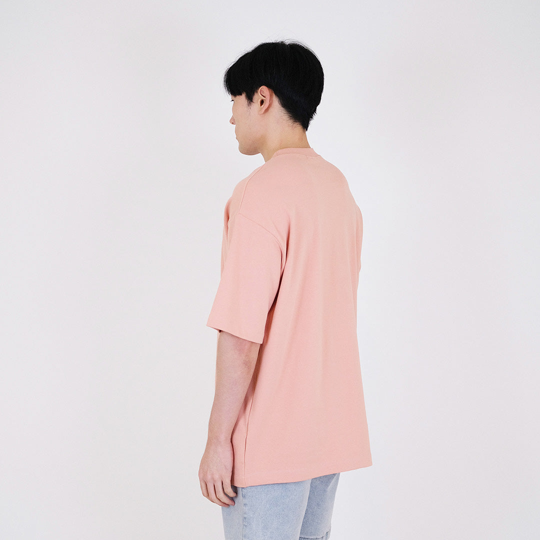 Men Embroidery Oversized Tee - SM2402020