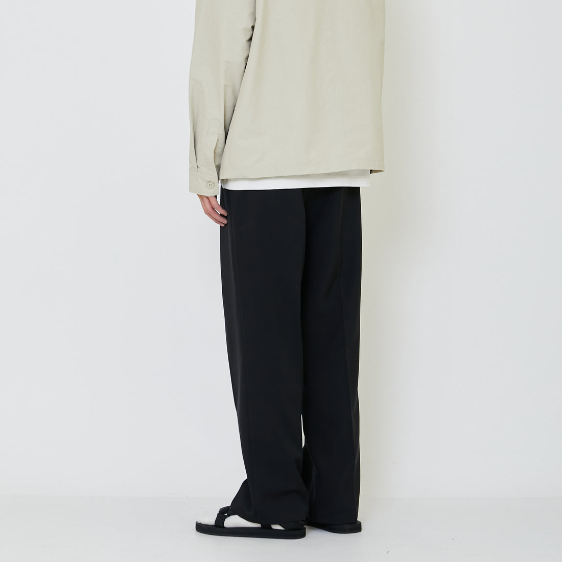 Men Slim Fit Pants - Black - SM2402039B